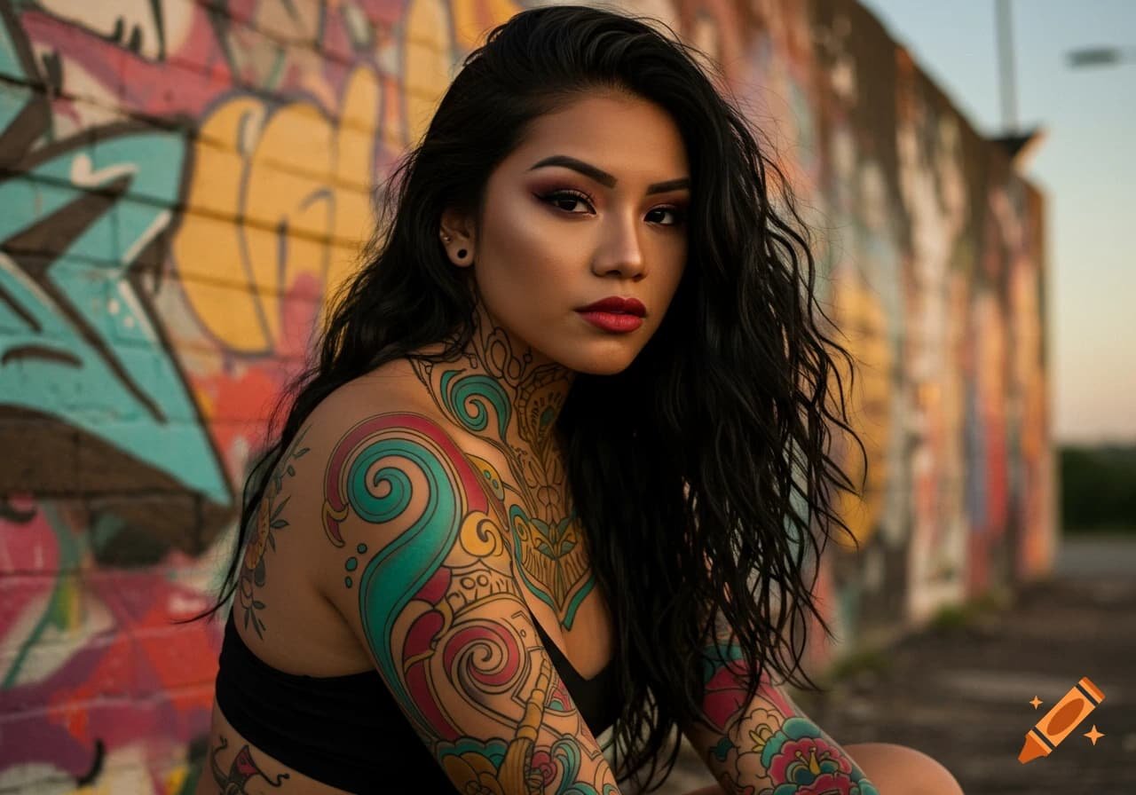 tattoo model