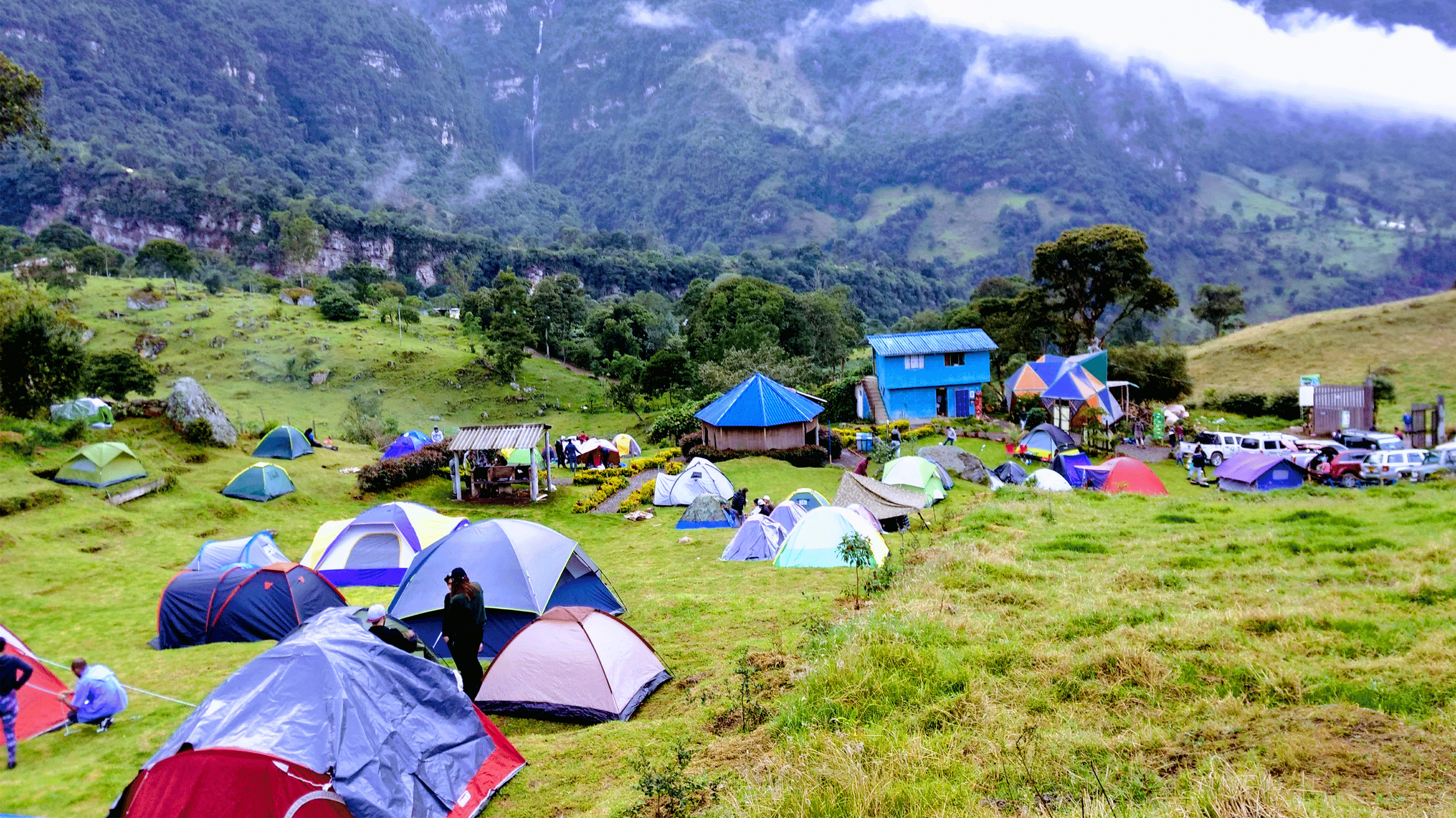 chorrera tour bogota hike waterfall 3