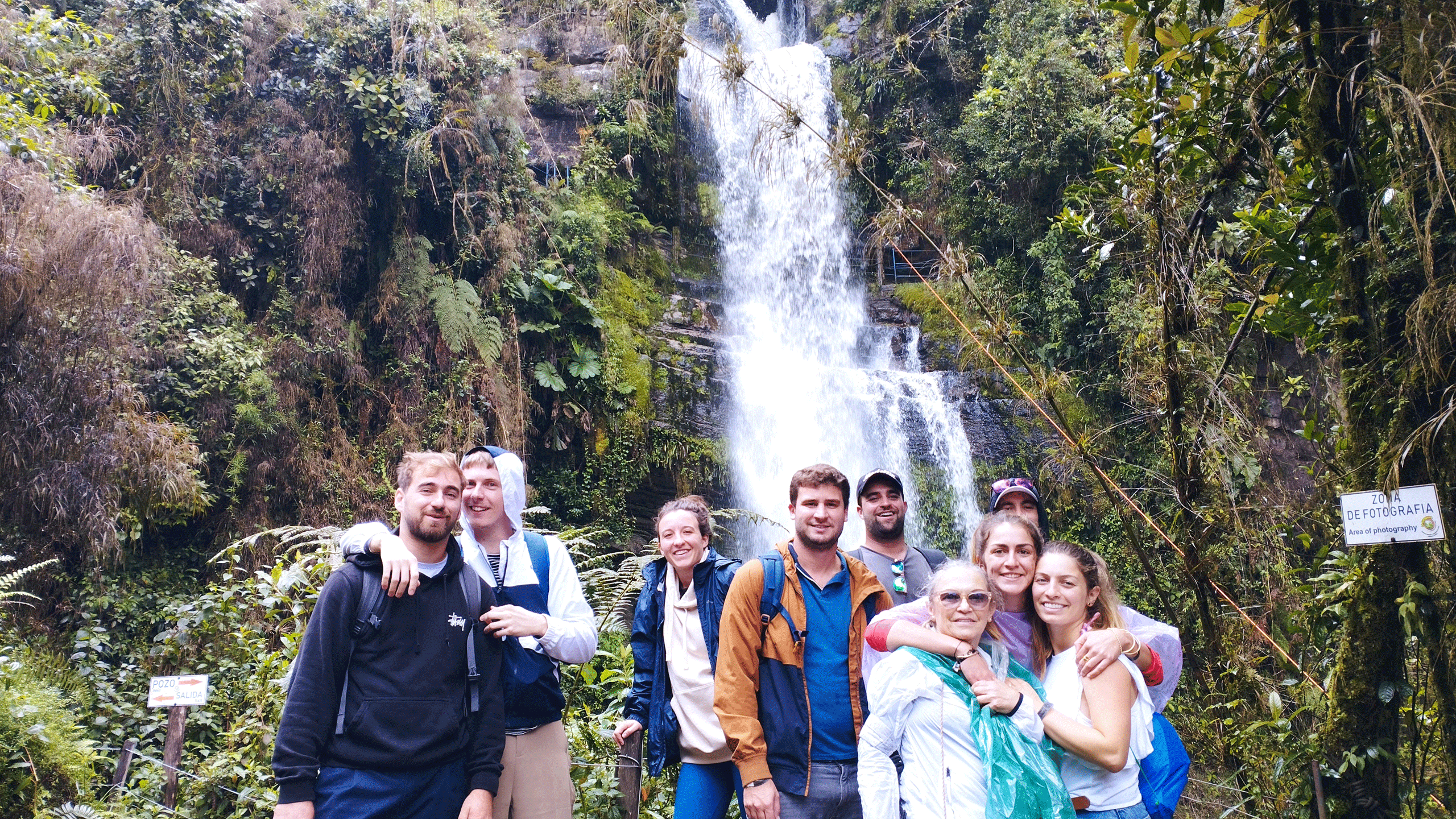 chorrera tour bogota hike waterfall 4