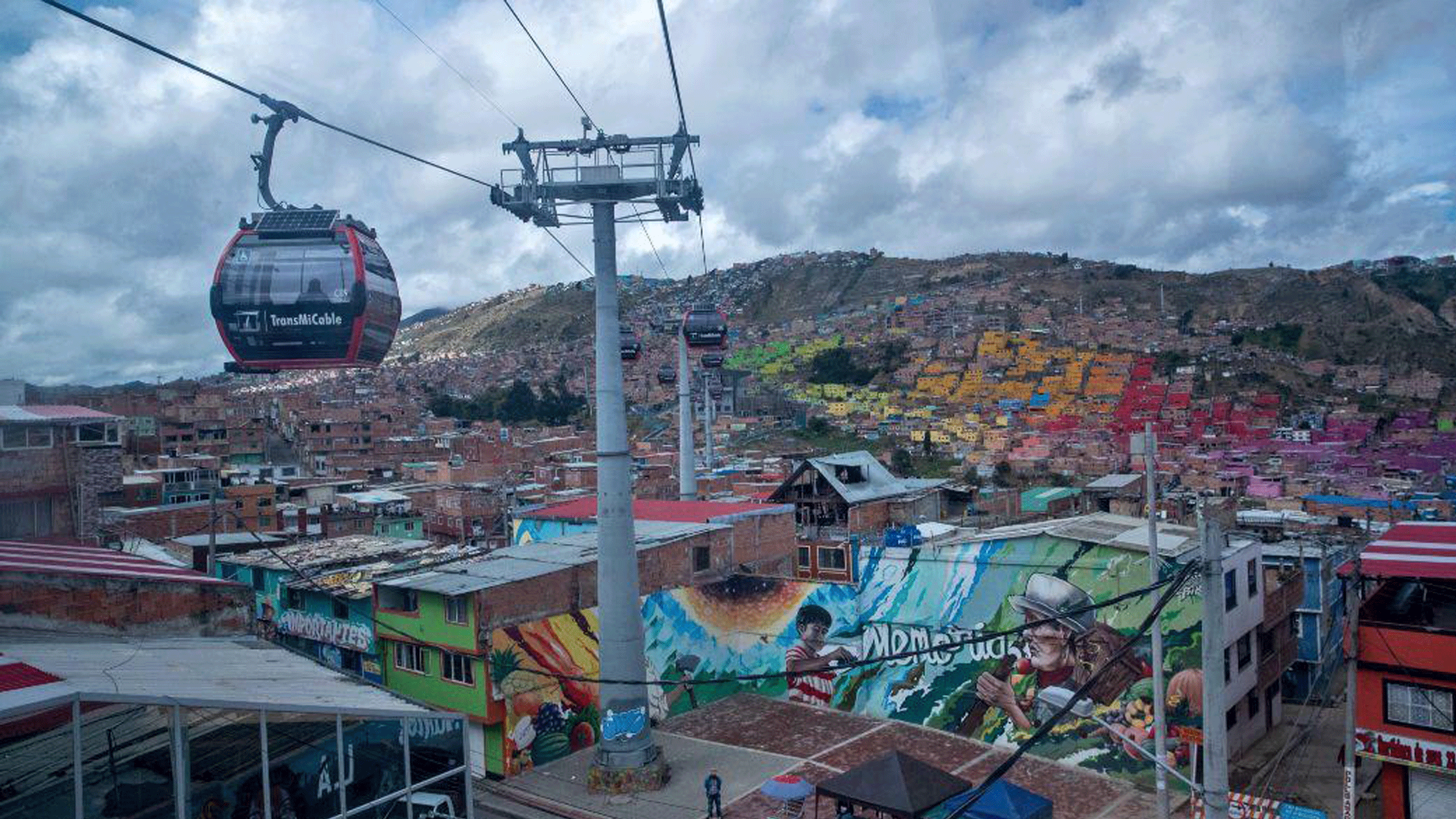 ciudad bolivar tour bogota cable car 5